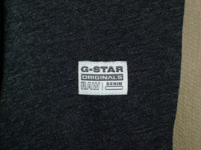 G-Star Men's Oranium Short Sleeve T-Shirt, Black (Black Heather), Small