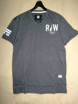 G-Star Men's Brickal Plain Short Sleeve T-Shirt, Black (Black Heather), Small