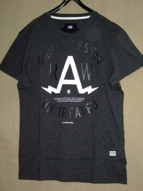 G-Star Men's Gelph Short Sleeve T-Shirt, Black (Black Heather), Medium