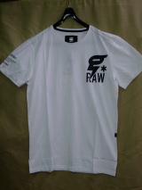 G-Star Men's D01536-336-110 Codar Short Sleeve T-Shirt, White, Medium
