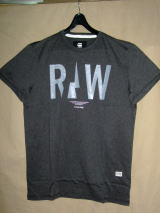 G-Star Men's Rightrex Short Sleeve T-Shirt, Black (Black Heather), Large